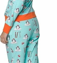 Happy Pyjamas Happy Pyjama's Dames Maat: 'L' (XS-XXL) - Super Leuke Dames Pyjama Van Katoen In Een Mooi Pinguïn Thema | Pyama Dames Volwassenen -Pyjama-S-Dames Winkel 226x840 1