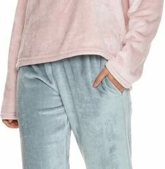Doctor Nap Warme Winter Pyjama Dames Fleece | Lange Mouw Lange Broek | Light Pink PM.4535 XL -Pyjama-S-Dames Winkel 241x840 1