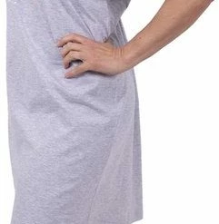 Amantes Dames Nachthemd Katoen Grijs Melange - Korte Mouw Ronde Hals - Maat M 8 Amantes Dames Nachthemd Katoen Grijs Melange - Korte Mouw Ronde Hals - Maat M -Pyjama-S-Dames Winkel 241x840