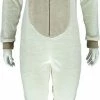 Apollo | Onesie Dames | Beren Onesie | Beige | Maat S/M | Onesie Volwassenen | Onesie Pyama | Onesie Volwasssenen Vrouwen Pyama | Apollo