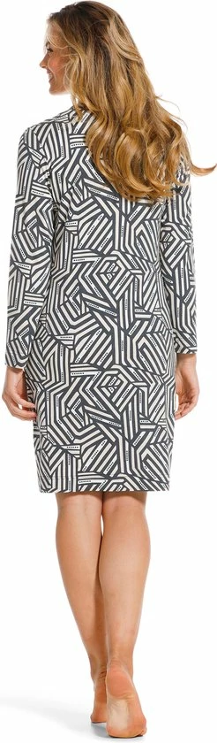 Pastunette De Luxe Pastunette Deluxe - Graphic - Nachthemd - Grijs - Maat 40 3 Pastunette De Luxe Pastunette Deluxe - Graphic - Nachthemd - Grijs - Maat 40 - Afbeelding 3