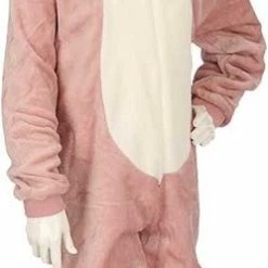 Apollo Kinder Onesie | Unicorn | Maat 128/140 | Roze | Onesie Jongens | Onesie Meisjes | Dieren Onesie | Tiener