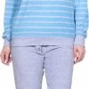 Normann Badstof Dames Pyjama Relax 67251 - Blauw - XL 48/50