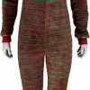 Apollo | Kerst Onesie | Rendier | Multi Groen/Rood | Maat L/XL | Kerst Pyjama | Kerst Onesie Volwassenen | Onesie Volwassenen | Rendier Onesie