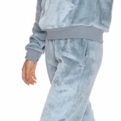 Doctor Nap Huispak Dames Fleece | Joggingpak Dames | Trainingspak Dames | Lange Mouw Lange Broek | Grey DRS.4549 2XL -Pyjama-S-Dames Winkel 255x840 1
