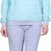 Normann Badstof Dames Pyjama Relax 67251 - Groen - M 40/42