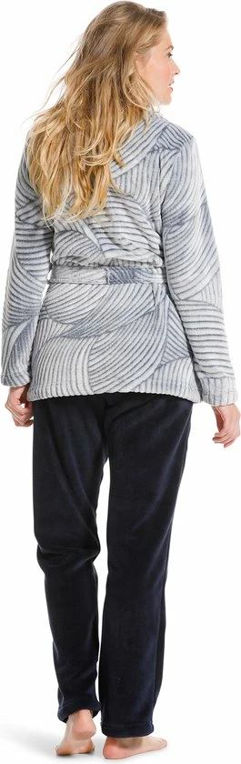 Pastunette - Winter Bloom - Huispak - Blauw - Maat 42 2 Pastunette - Winter Bloom - Huispak - Blauw - Maat 42 - Afbeelding 2