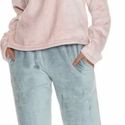 Doctor Nap Warme Winter Pyjama Dames Fleece | Lange Mouw Lange Broek | Light Pink PM.4535 XL -Pyjama-S-Dames Winkel 268x840 2