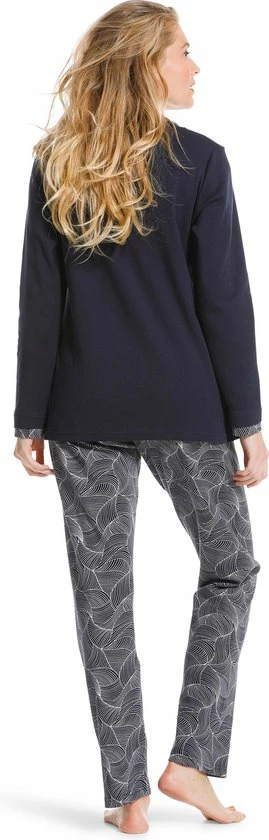 Pastunette - Winter Bloom - Pyjamaset - Blauw - Maat 40 2 Pastunette - Winter Bloom - Pyjamaset - Blauw - Maat 40 - Afbeelding 2