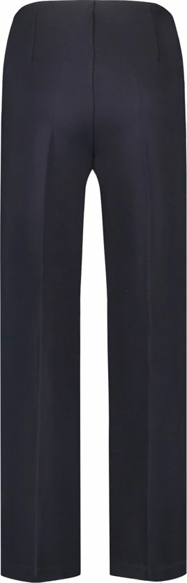 TAIFUN Dames Wijde 7/8-broek Van Jersey ECOVERO™ Navy-36 4 TAIFUN Dames Wijde 7/8-broek Van Jersey ECOVERO™ Navy-36 - Afbeelding 4