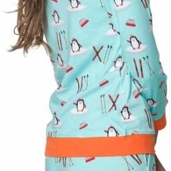 Happy Pyjamas Happy Pyjama's Dames Maat: 'L' (XS-XXL) - Super Leuke Dames Pyjama Van Katoen In Een Mooi Pinguïn Thema | Pyama Dames Volwassenen -Pyjama-S-Dames Winkel 271x840 1