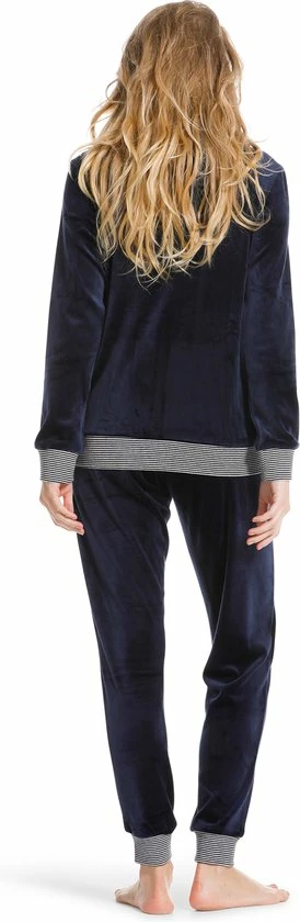 Pastunette - Modern Classic - Huispak - Donker Blauw - Maat 40 3 Pastunette - Modern Classic - Huispak - Donker Blauw - Maat 40 - Afbeelding 3