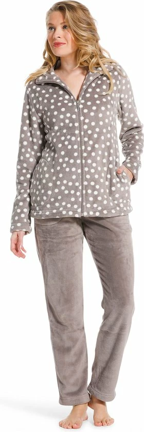 Pastunette - Dots - Huispak - Taupe - Maat 40 2 Pastunette - Dots - Huispak - Taupe - Maat 40 - Afbeelding 2