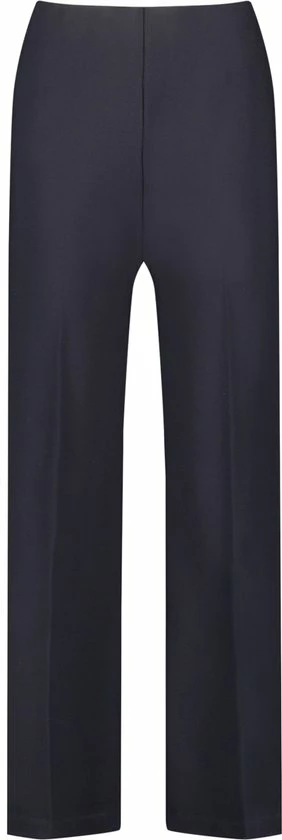TAIFUN Dames Wijde 7/8-broek Van Jersey ECOVERO™ Navy-46 2 TAIFUN Dames Wijde 7/8-broek Van Jersey ECOVERO™ Navy-46 - Afbeelding 2