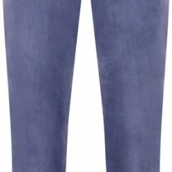 Hunkemöller Dames Nachtmode Joggingbroek Velours - Blauw - Maat S