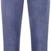 Hunkemöller Dames Nachtmode Joggingbroek Velours - Blauw - Maat L