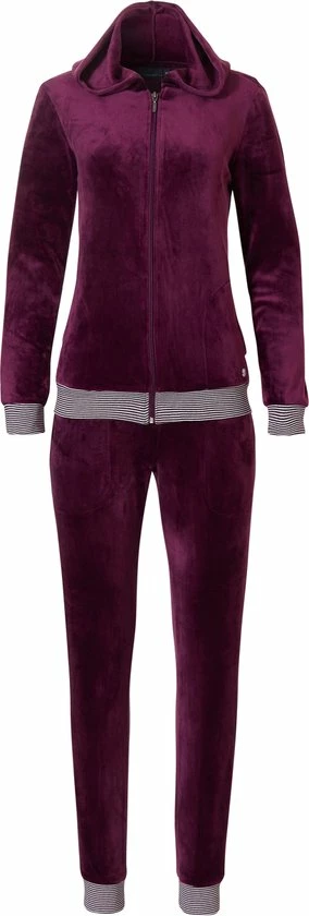 Pastunette - Modern Classic - Huispak - Donker Rood - Maat 42 1 Pastunette - Modern Classic - Huispak - Donker Rood - Maat 42