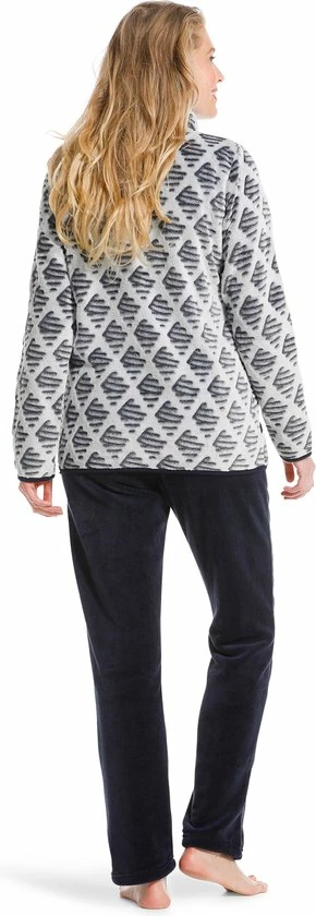 Pastunette Dames Huispak 80222-106-8 Blauw - Blauw - 40 2 Pastunette Dames Huispak 80222-106-8 Blauw - Blauw - 40 - Afbeelding 2