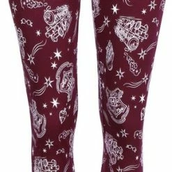 Marineblauwe-bordeauxrode Pyjama Voor Dames + Slaapmasker Harry Potter MAAT S -Pyjama-S-Dames Winkel 291x840 3