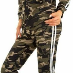 Merkloos Huispak Army -Pyjama-S-Dames Winkel 294x840 8