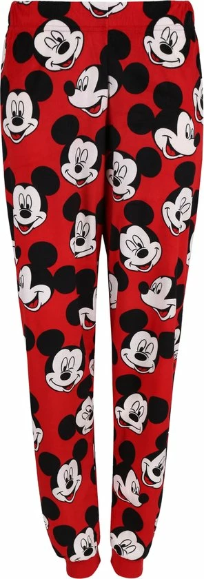 DISNEY Mickey Mouse - Rode Pyjama Voor Dames Met Lange Mouwen / XS 4 DISNEY Mickey Mouse - Rode Pyjama Voor Dames Met Lange Mouwen / XS - Afbeelding 4