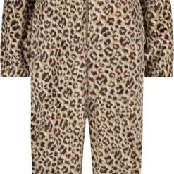 Hunkemöller Dames Nachtmode Onesie Fleece - Beige - Maat XS