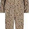 Hunkemöller Dames Nachtmode Onesie Fleece - Beige - Maat 2XS