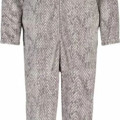 Hunkemöller Dames Nachtmode Onesie Flannel Fleece - Grijs - Maat 2XS