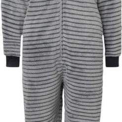 Cocodream Quality Cocodream Dames Onesie Fleece | MAAT M | Schaduwstreep Rabbit | Grijs