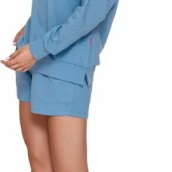 Doctor Nap Katoenen Huispak Dames | Joggingpak Dames | Trainingspak Dames | 3-delig | Lange Mouw Korte & Lange Broek | NAP Ocean DRS.4216 SPO.4214 SHO.4215 S -Pyjama-S-Dames Winkel 303x840 6