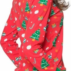 Happy Pyjamas Happy Pyjama's Rode Kerst Pyjama Maat: 'M' (XS-XXL) - Super Leuke Dames Pyjama Van Katoen In Een Mooi Kerst Thema. Comfortabele Pyjamaset Voor Dames! -Pyjama-S-Dames Winkel 304x840 3