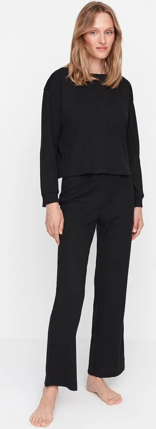 Trendyol Vrouwen Standaard Ronde Hals Pyjama Set 9 Trendyol Vrouwen Standaard Ronde Hals Pyjama Set - Afbeelding 9