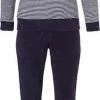 Pastunette Dames Pyjamaset - Blauw - Maat 44