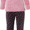 Rebelle Dames Huispak Fleece | MAAT 42 | Hart | Roze