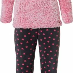 Rebelle Dames Huispak Fleece | MAAT 42 | Hart | Roze