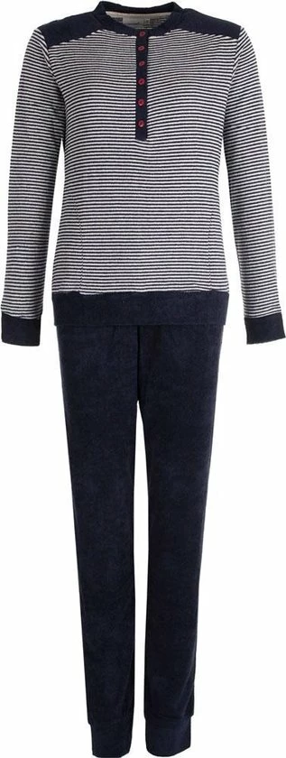 Pastunette Dames Pyjamaset - Blauw - Maat 40 3 Pastunette Dames Pyjamaset - Blauw - Maat 40 - Afbeelding 3