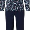 Pastunette - Blue Birds - Pyjamaset - Blauw - Maat 48