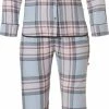 Rebelle - Joy - Pyjamaset - Grijs/Roze - Maat 40