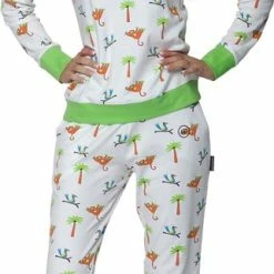 Happy Pyjamas Happy Pyjama's | Jungle Edition 2022 | Pyama Dames Volwassenen | Maat M (XS-XXL) | Pyjama Set | Premium Zacht Katoen -Pyjama-S-Dames Winkel 321x840 15