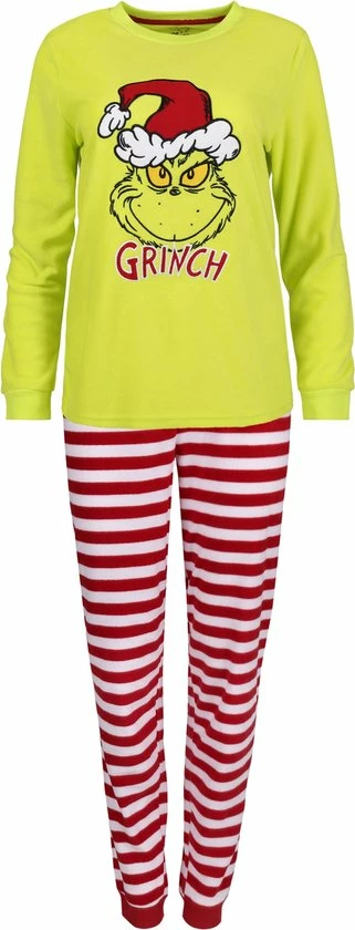 Produkt De Grinch - Kerstpyjama Voor Volwassenen, Warm, Lange Mouwen, Unisex / M 1 Produkt De Grinch - Kerstpyjama Voor Volwassenen, Warm, Lange Mouwen, Unisex / M