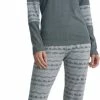 Pijadore - Pyjama Set Voor Dames, Lange Mouwen - M