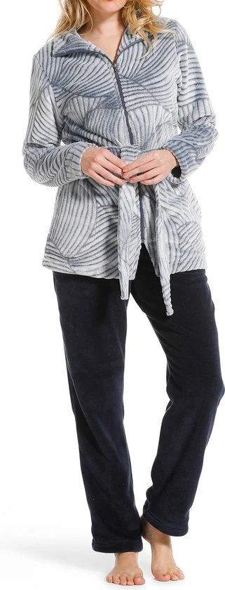 Pastunette - Winter Bloom - Huispak - Blauw - Maat 38 3 Pastunette - Winter Bloom - Huispak - Blauw - Maat 38 - Afbeelding 3