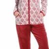 Pastunette Dames Huispak 80222-106-8 Rood - Rood - 42