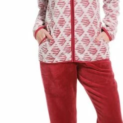 Pastunette Dames Huispak 80222-106-8 Rood - Rood - 42