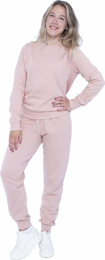 Merkloos Joggingpak Dames, Huispak Dames Pink - Maat S 1 Merkloos Joggingpak Dames, Huispak Dames Pink - Maat S