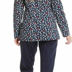 Pastunette - Blue Birds - Pyjamaset - Blauw - Maat 48 -Pyjama-S-Dames Winkel 342x840 1