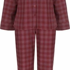 Harry Potter Zweinstein - Pyjama Voor Vrouwen, Overhemd, Geruite Nachtkleding, Tweedelig Katoen, Losse Lange Mouw / L