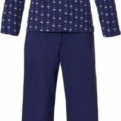 Pastunette Blauwe Katoenen Dames Pyjama