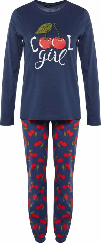 Trendyol Vrouwen Standaard Ronde Hals Pyjama Set 4 Trendyol Vrouwen Standaard Ronde Hals Pyjama Set - Afbeelding 4