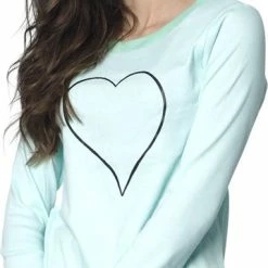 Happy Pyjamas Groene Dames Pyjama Van Happy Pyjama's - Comfortabele Groene Pyjama Met Een Moderne Pasvorm - Maat XL (S T/m XL)